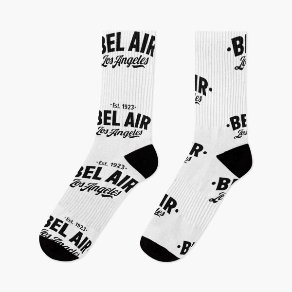 Item preview, Bel Air Los Angeles - Black Typographic Logo Design designed and sold by Boogosh.
