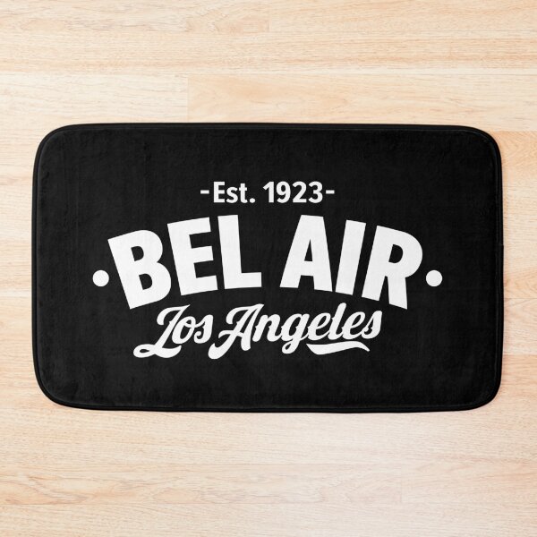 Item preview, Bel Air Los Angeles - White Typographic Logo Design designed and sold by Boogosh.