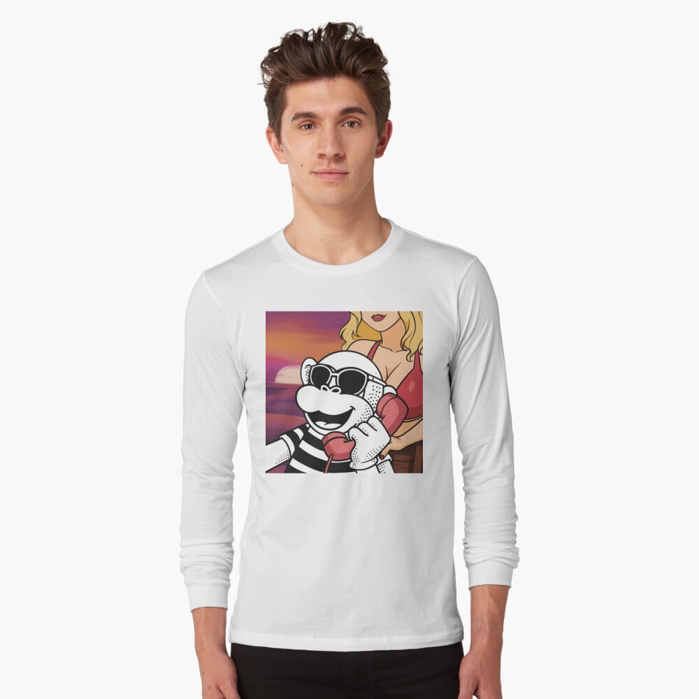 Aperçu de l'œuvre T-shirt manches longues créée et vendue par Battacio-shop.