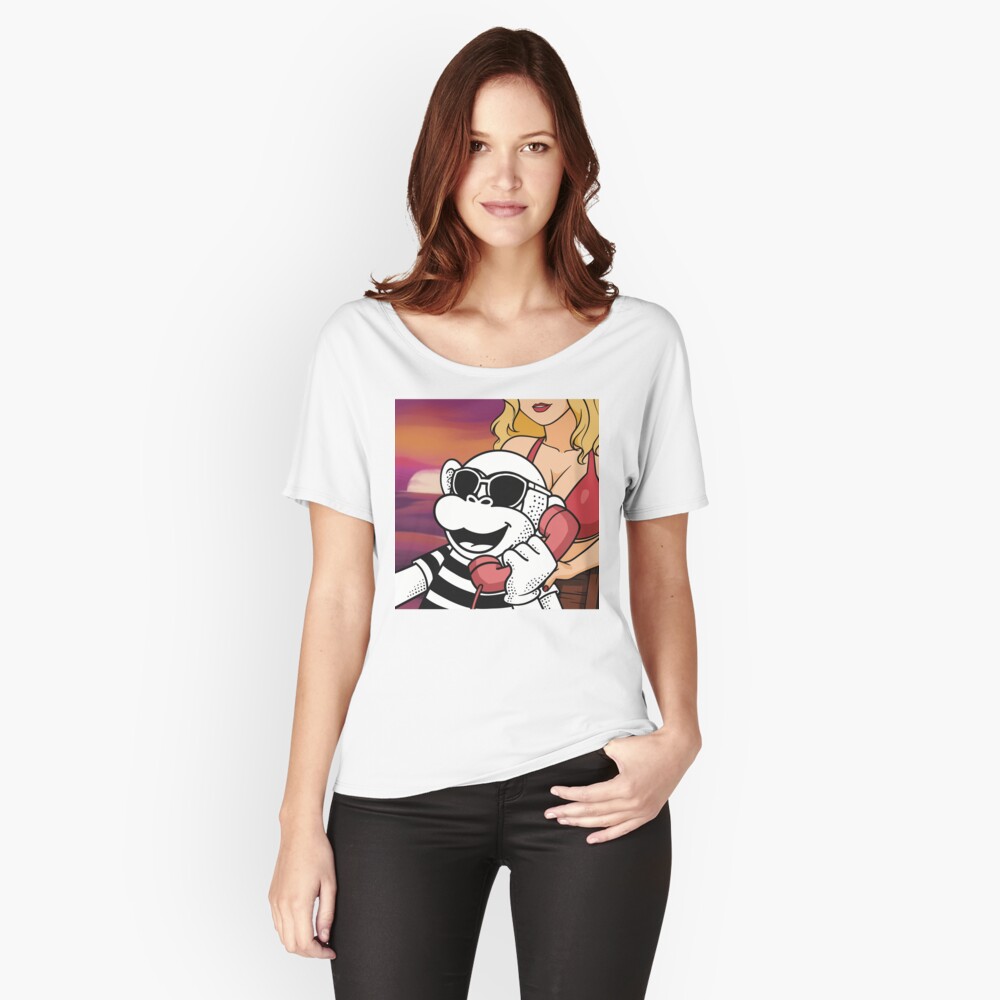 Aperçu de l'œuvre T-shirt coupe relax créée et vendue par Battacio-shop.