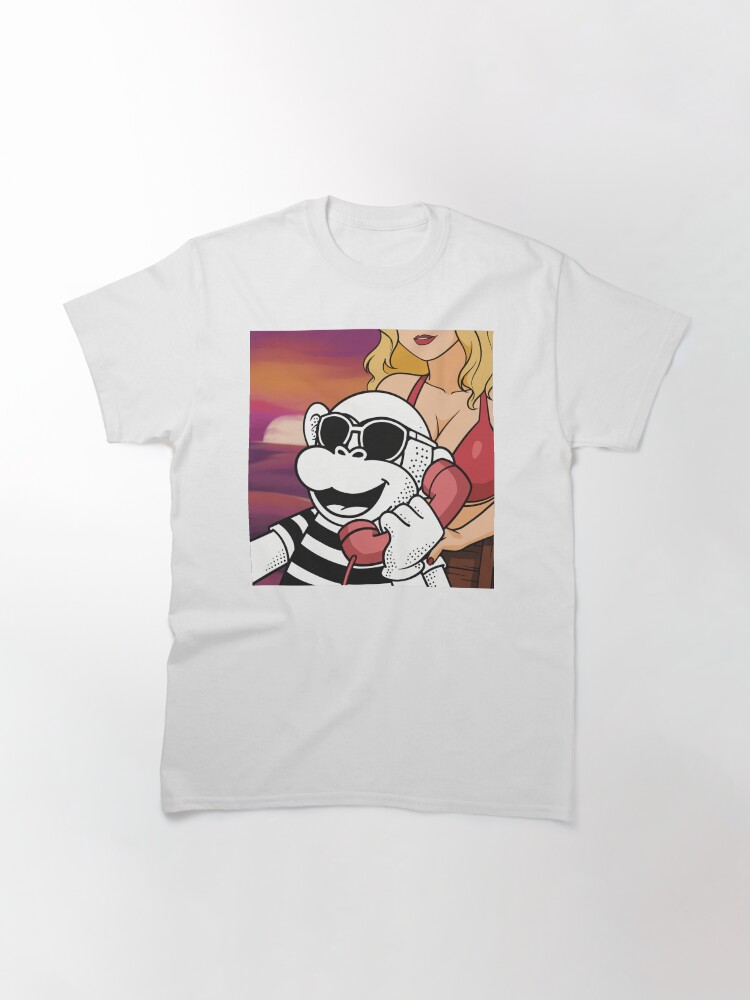 Aperçu 3 sur 7. T-shirt classique avec l'œuvre battacio summer edition créée et vendue par Battacio-shop.