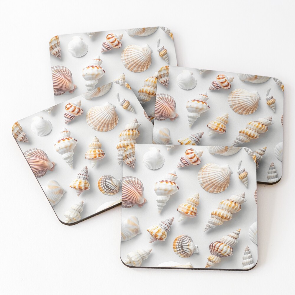 Item preview, Coasters (Set of 4) designed and sold by BlueDoeArt.