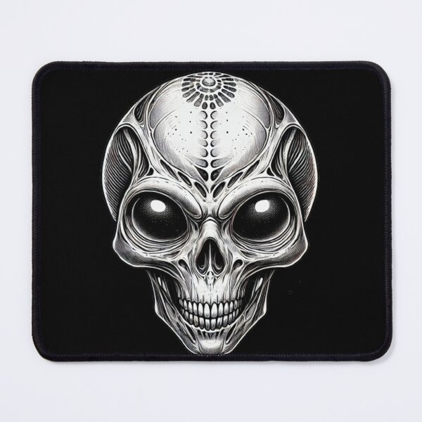 Item preview, Alien Skull 8 designed and sold by LaNadaYFundante.