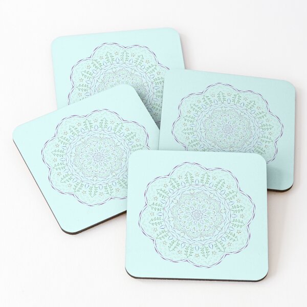 Item preview, Nature encapsulated in a mandala designed and sold by Alternative Perspectives.