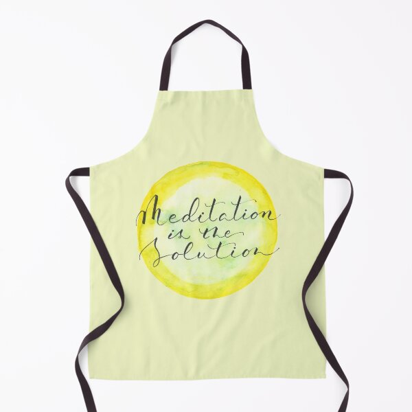 Item preview, Meditation Quote I Meditation is the solution designed and sold by GreenStem.
