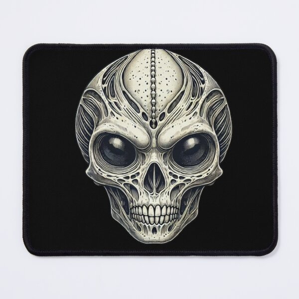 Item preview, Alien Skull 9 designed and sold by LaNadaYFundante.