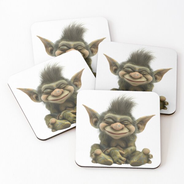 Item preview, Troll, Trolls, Angry Troll, Cute Troll, Troll Doll, Goblin, Gnome, Fantasy designed and sold by Lumora.Studio.