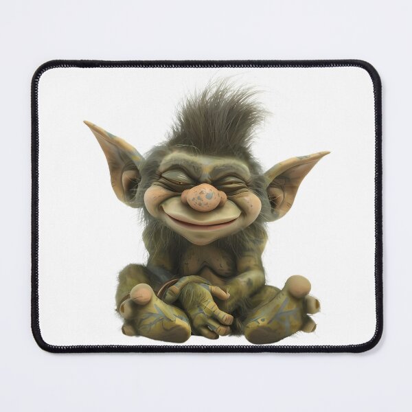 Item preview, Troll, Trolls, Angry Troll, Cute Troll, Troll Doll, Goblin, Gnome, Fantasy designed and sold by Lumora.Studio.