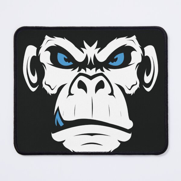 Item preview, Fierce Gorilla Face - Bold and Intense T-Shirt designed and sold by jebran.