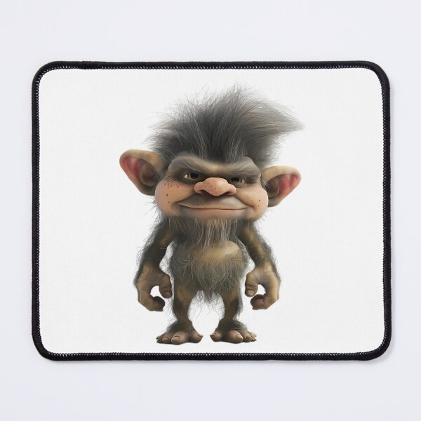 Item preview, Troll, Trolls, Angry Troll, Cute Troll, Troll Doll, Goblin, Gnome, Fantasy designed and sold by Lumora.Studio.
