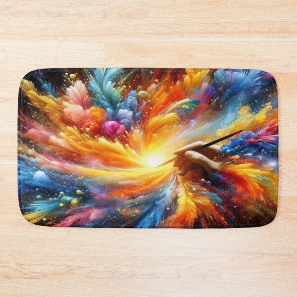 Item preview, Colour explosion: When thoughts guide the brush designed and sold by FotoworldEdel.