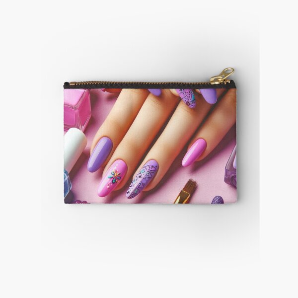 Item preview, Cool Purple Nail Art designed and sold by 3IN1digiart.