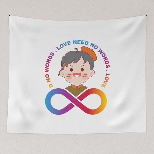 Item preview, Autism Love need no words designed and sold by yphien.