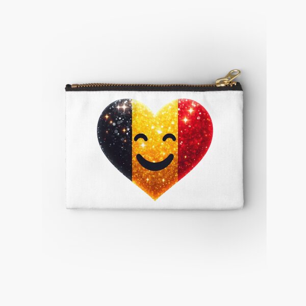 Item preview, Glowing Belgian Heart for July 21st designed and sold by AI-Only Creations.