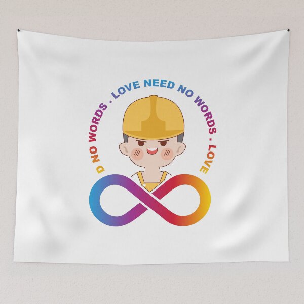 Item preview, Autism Love need no words designed and sold by yphien.