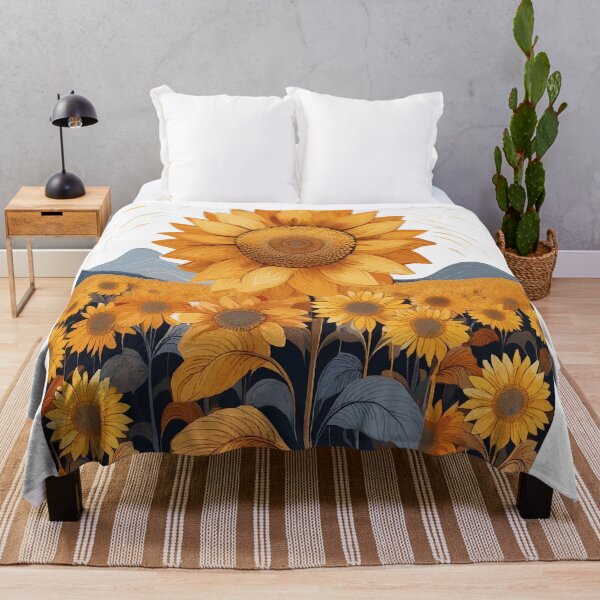 Item preview, Golden Blooms: Sunflower Fields designed and sold by bb-15artstudio.
