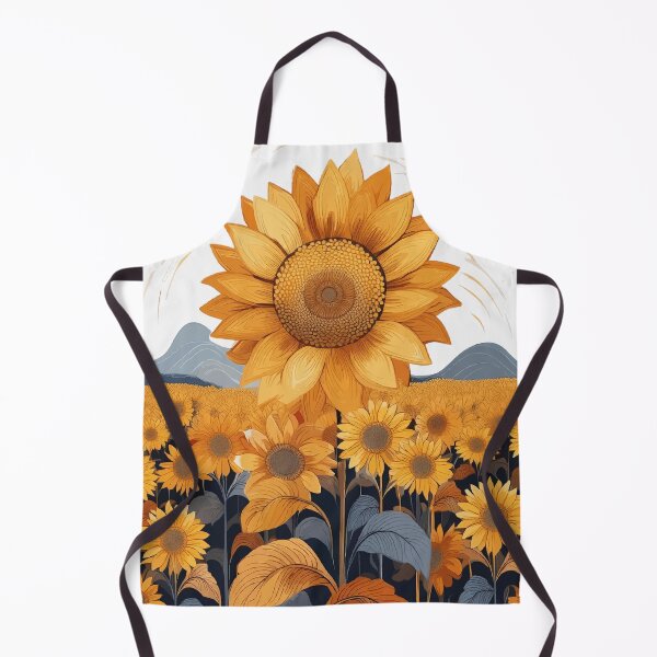 Item preview, Golden Blooms: Sunflower Fields designed and sold by bb-15artstudio.