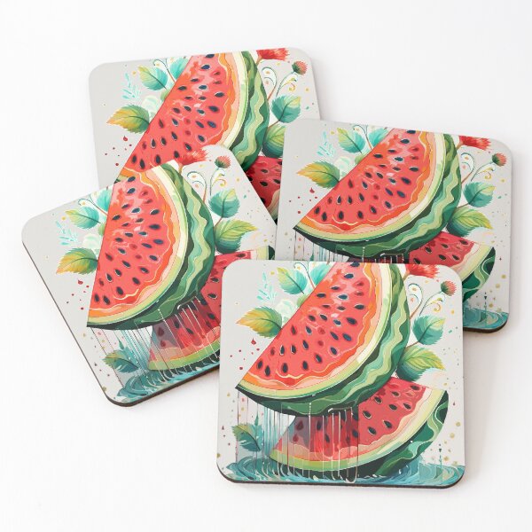 Item preview, Refreshing Delights: Watermelon Slices designed and sold by bb-15artstudio.