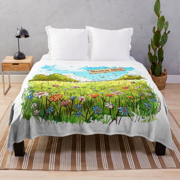 Item preview, Meadow Bliss: Serenity Among Wildflowers designed and sold by kjon88.