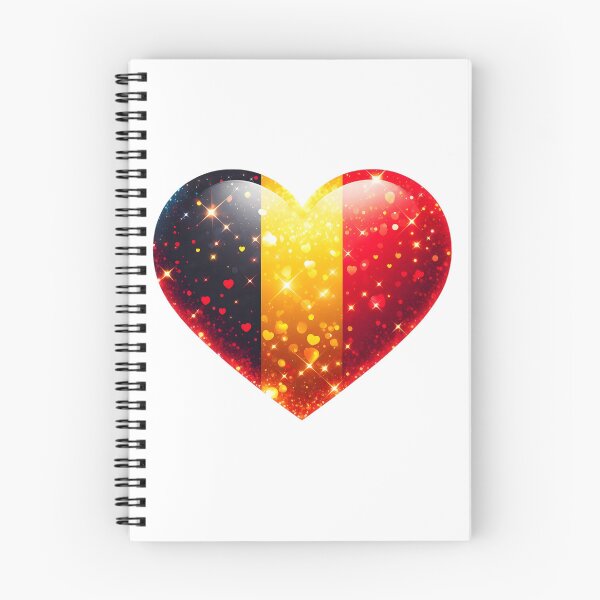 Item preview, Vibrant Belgian Heart of Unity designed and sold by AI-Only Creations.