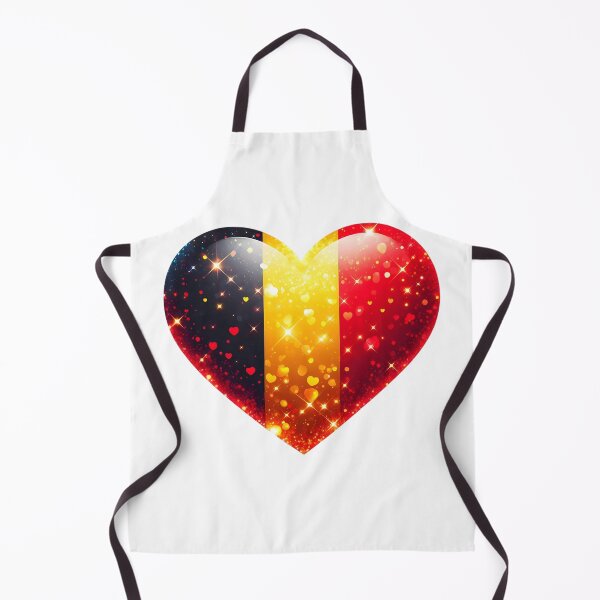 Item preview, Vibrant Belgian Heart of Unity designed and sold by AI-Only Creations.