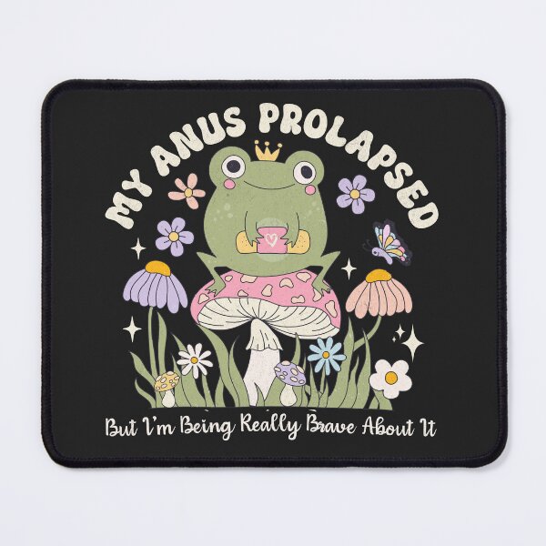 Item preview, My Anus Prolapsed - Cottagecore Frog designed and sold by Beanster-nl.