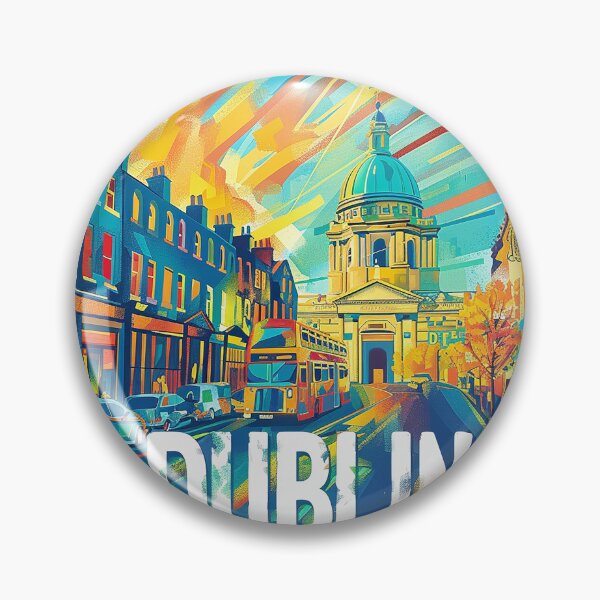 Artikelvorschau, Dublin Poster Art entworfen und verkauft von nomiraclehere.