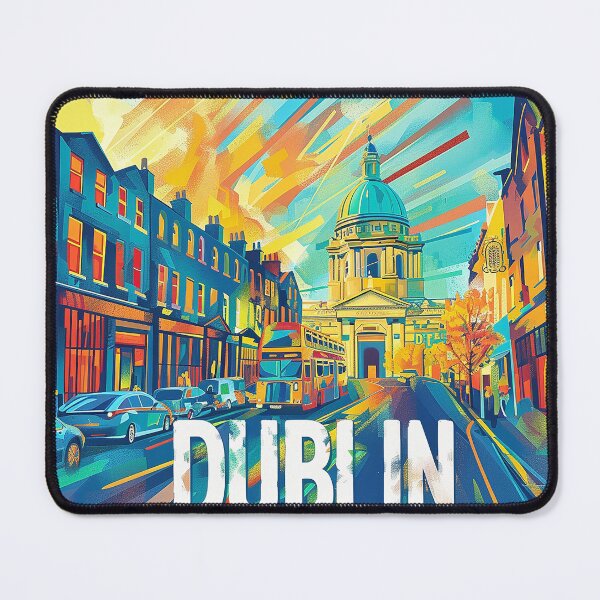 Item preview, Dublin Poster Art designed and sold by nomiraclehere.