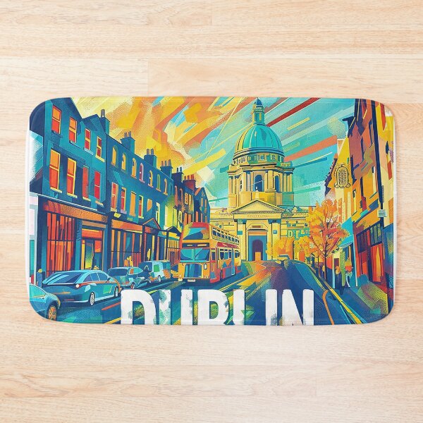 Item preview, Dublin Poster Art designed and sold by nomiraclehere.