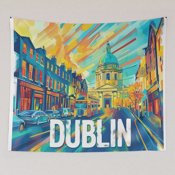 Artikelvorschau, Dublin Poster Art entworfen und verkauft von nomiraclehere.