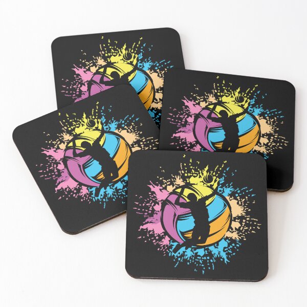 Item preview, Colors Explosion Volleyball Sun Player Beach Volleyball Sun Symbol Player designed and sold by AndreMi.