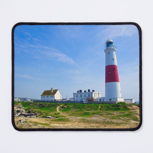 Item preview, Portland Bill Lighthouse Landscape designed and sold by Ann Biddlecombe.