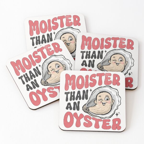 Item preview, Moister Than An Oyster - Groovy Retro designed and sold by Beanster-nl.