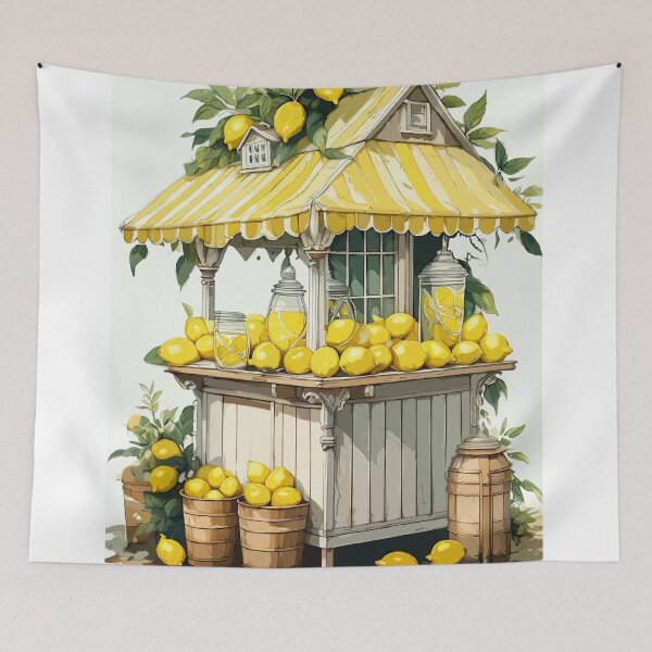 Item preview, Refreshing Sips: Lemonade Stand designed and sold by bb-15artstudio.
