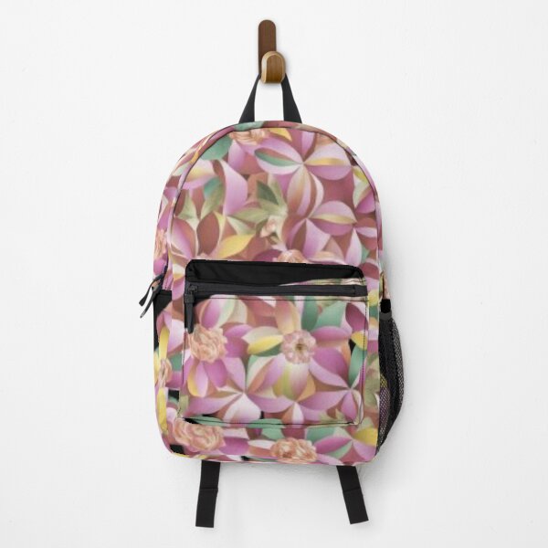 Item preview, Circle with abstract pink flowers designed and sold by MargoMalej.