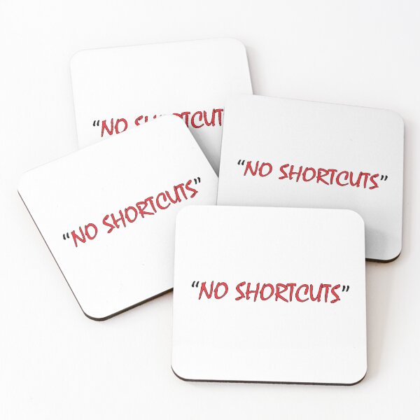 Item preview, "No Shortcuts" designed and sold by Positive Mindzet!.