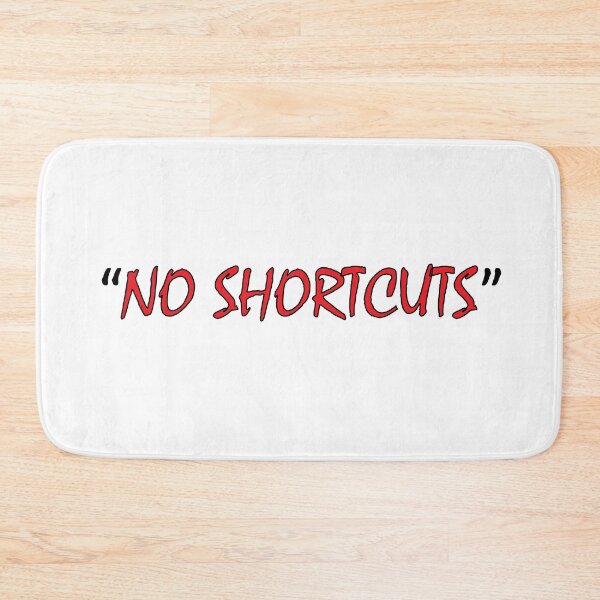 Item preview, "No Shortcuts" designed and sold by Positive Mindzet!.