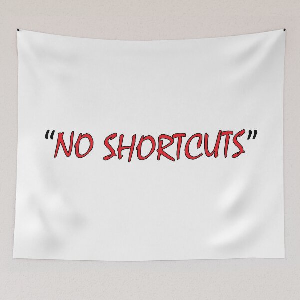 Item preview, "No Shortcuts" designed and sold by Positive Mindzet!.