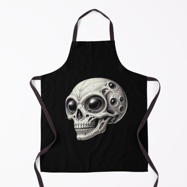 Item preview, Alien Skull 13 designed and sold by LaNadaYFundante.