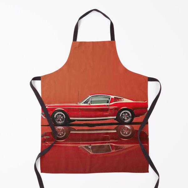 Item preview, Red Ford Mustang Reflection on a Red Surface designed and sold by Jerhus.