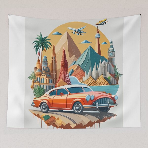 Item preview, On the Road: Summer Road Trips designed and sold by bb-15artstudio.