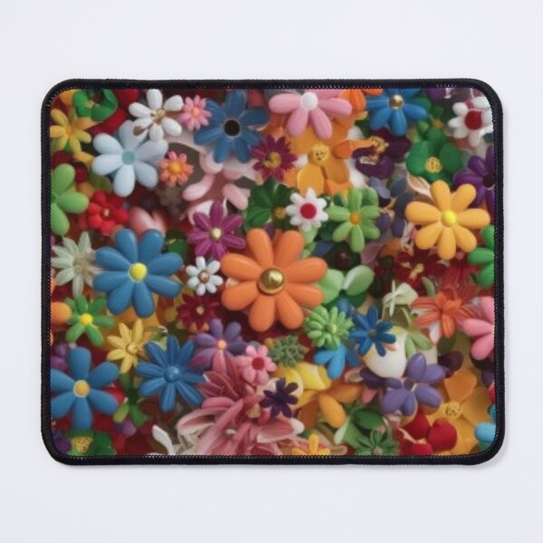 Item preview, Circle with abstract colorful flowers designed and sold by MargoMalej.