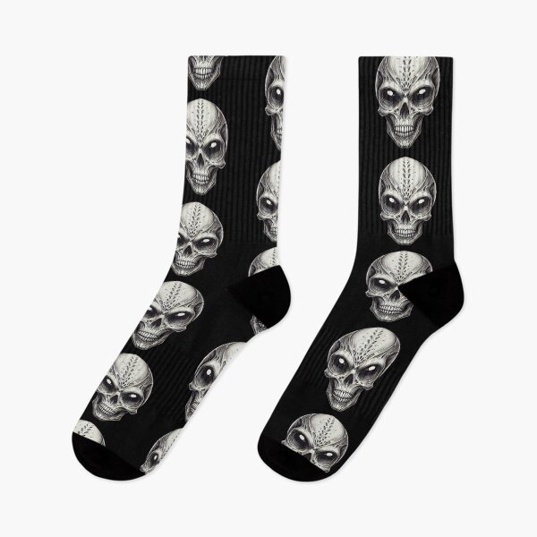 Item preview, Alien Skull 14 designed and sold by LaNadaYFundante.