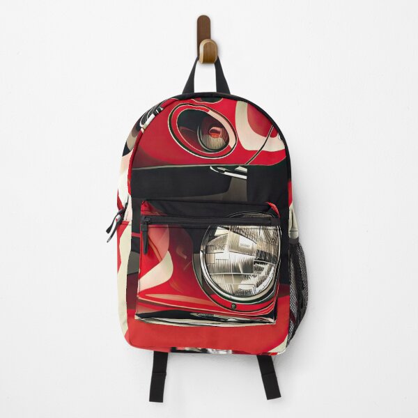 Item preview, Classic Red Mustang Driving on a White Stripe designed and sold by Jerhus.