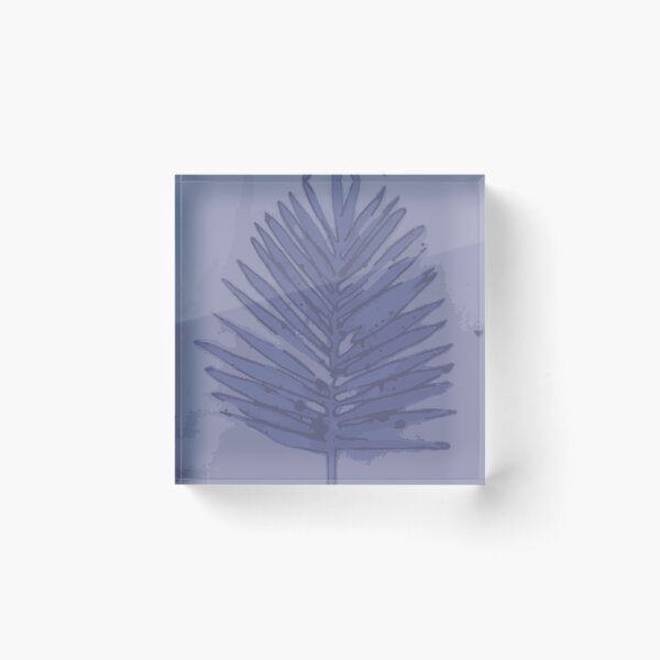 Item preview, Blue Palm Leaf designed and sold by majabojarska.