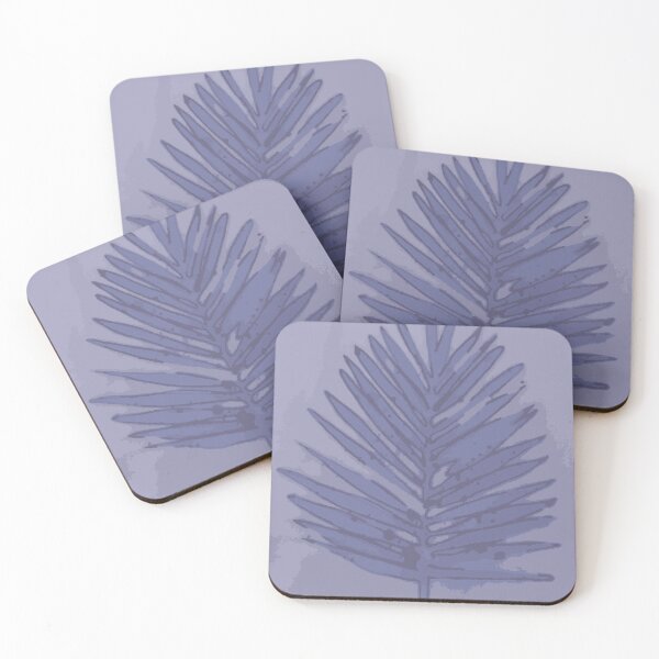 Item preview, Blue Palm Leaf designed and sold by majabojarska.