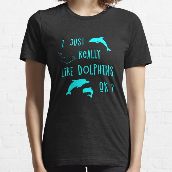 LatiendadeAryam Dolphins I Just Love Them Kids T-Shirt