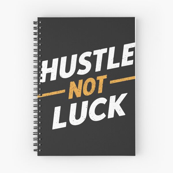 Item preview, Hustle Not Luck designed and sold by khufra1.