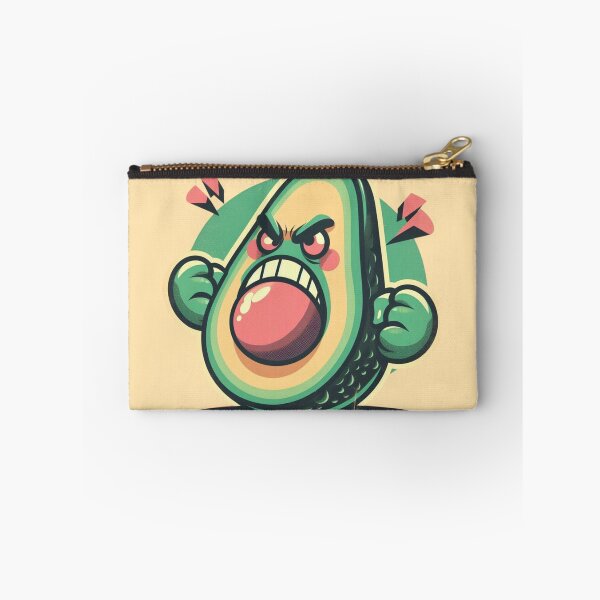 Item preview, Aguacate enojado (Retro) V.3 designed and sold by Bubble-Boris.