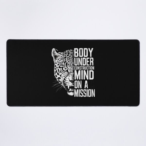 Item preview, BODY UNDER CONSTRUCTION MIND ON A MISSION designed and sold by khufra1.